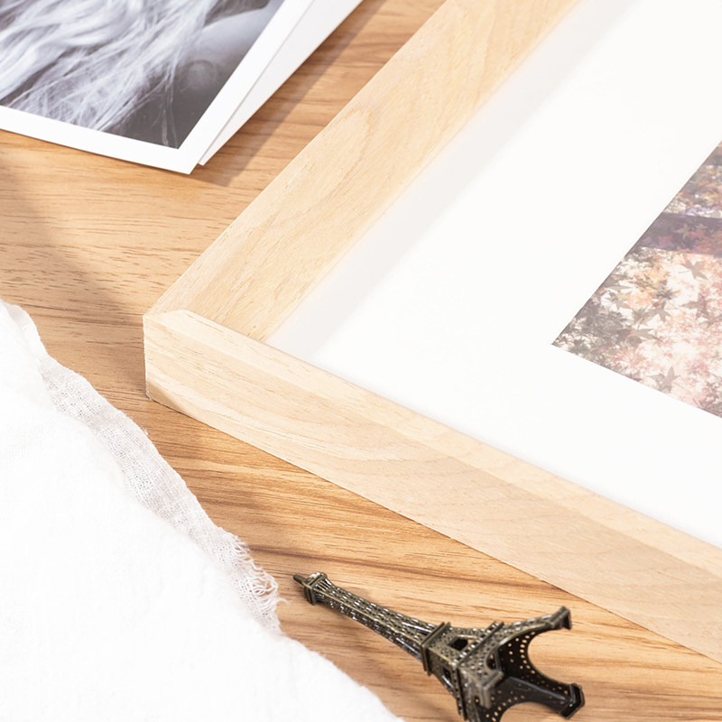 Decorative Wall Mount Photo Frame Wood