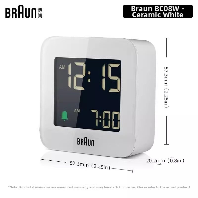 Braun | Intelligent Student Wake-up Bell with Humidity & Temperature
