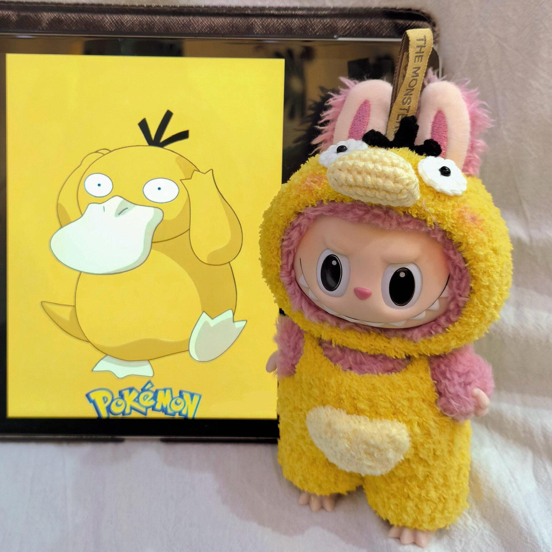 Kawaii La Boo Boo Labubu Figurine - Soft Pp Cotton Plush