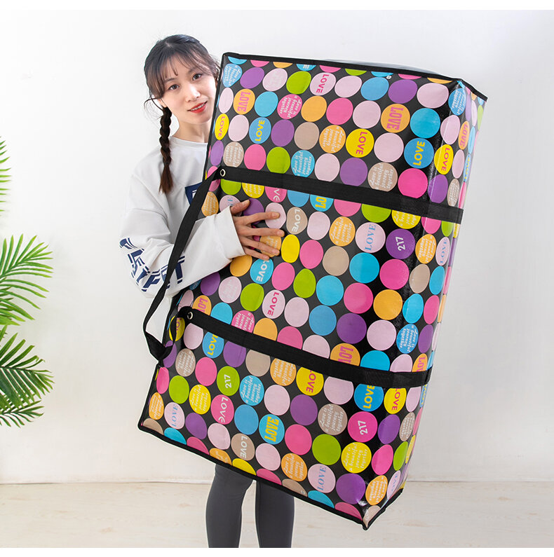 Heavy Duty Large Capacity Storage Bag For Clothes And Quilts_voghion.com