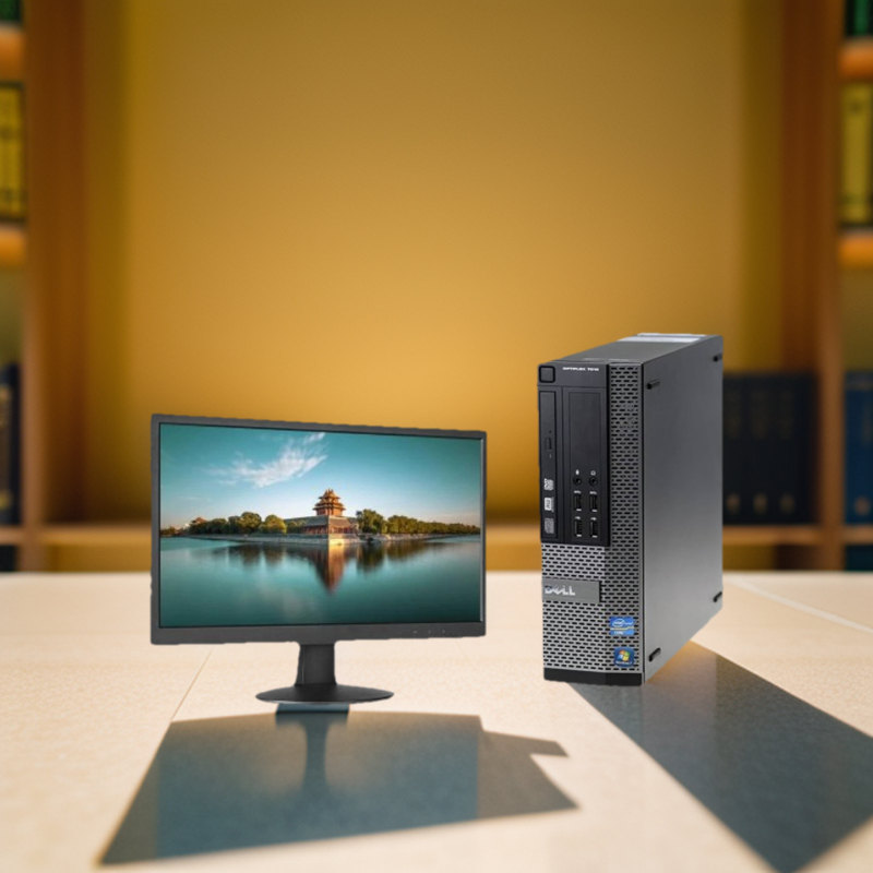 DELL OPTIPLEX Core i3 3rd Gen 8GB RAM 128GB SSD 500GB HDD 1GB Graphic Card 20 inch LCD Keyboard Mouse Speakers. 