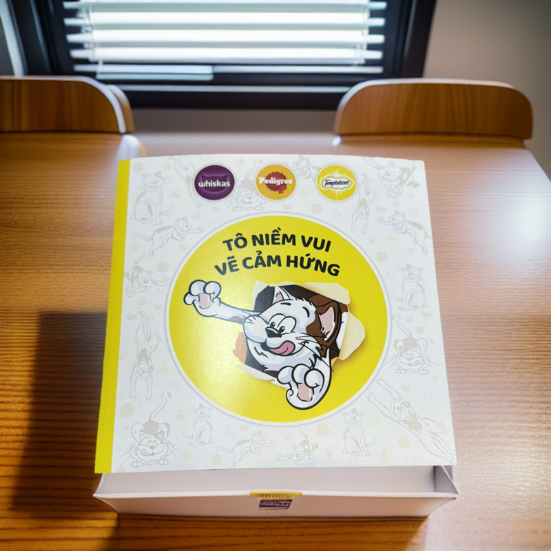 Tranh tô màu - Mars Petcare