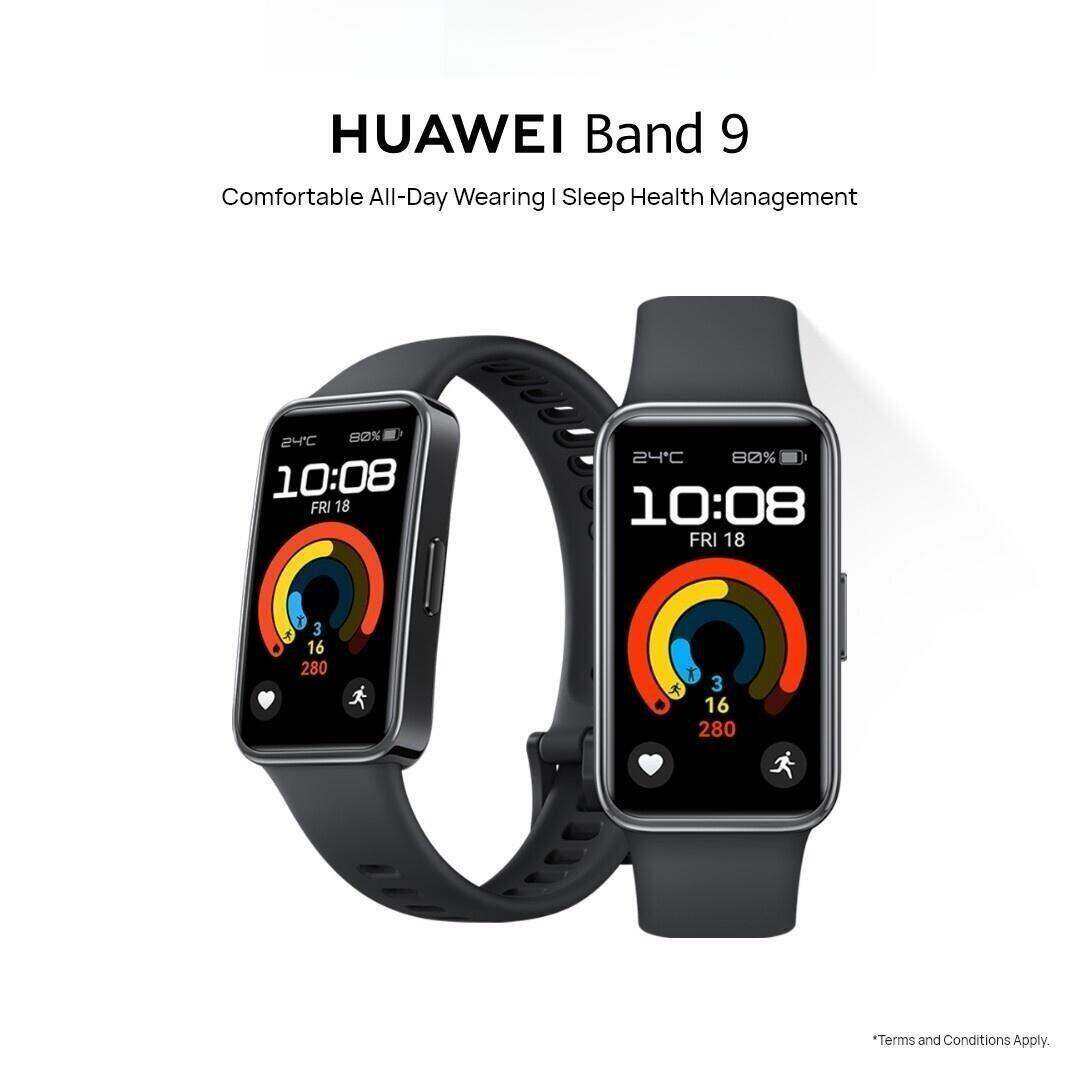 Huawei Band 9 Smartwatch - Advanced Fitness Tracker with Sleep Tracking, 100+ Workout Modes and Long Battery Life ราคา 1,299 บาท*ส่งฟรี