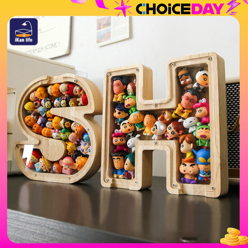 กล่องโมเดล กล่องใส่ตุ๊กตา ตู้โชว์ตุ๊กตา กล่องเก็บโมเดลอะคริลิคใส ตู้เก็บโมเดล กล่องอะคริลิคใส รูปร่างตัวอักษร ราคา 129 บาท*ส่งฟรี