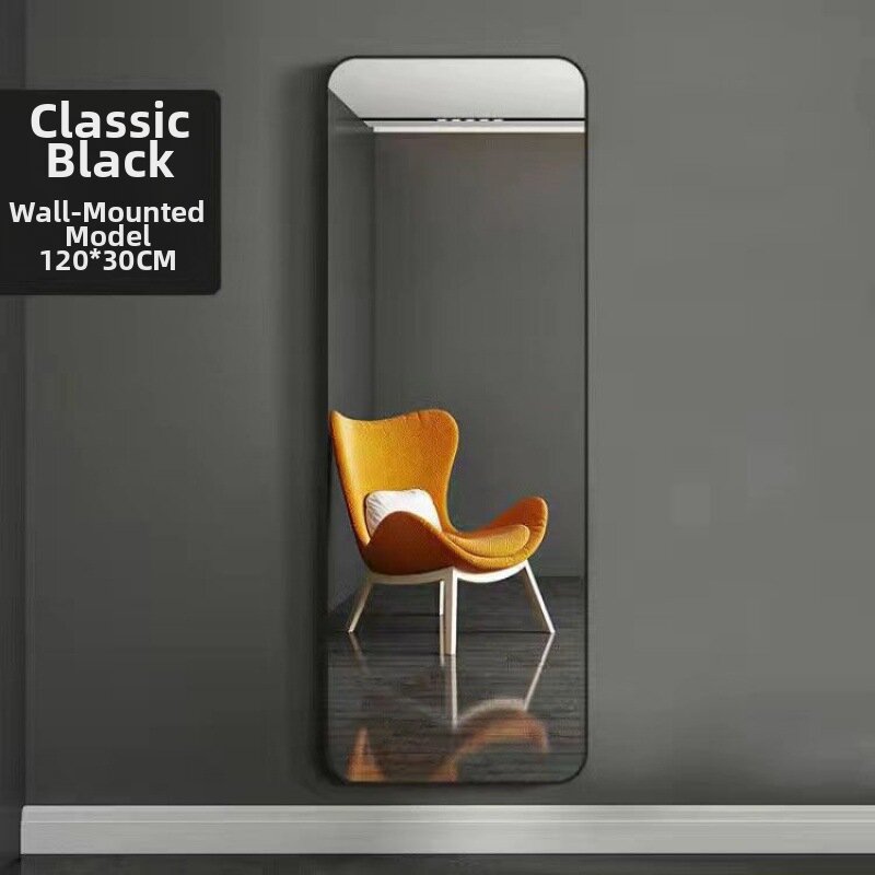 ZHENTAIYUAN | Full Length Rounded Corner Simple Aesthetic Mirror