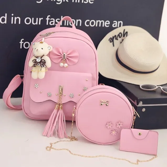 Cute Girl Student Small Backpack Korean Style Partysu Backpack Women's 2020 New Spring and Summer College Students Bag Fashion