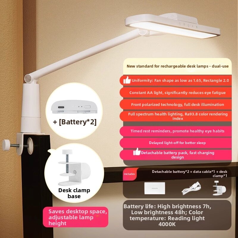 Philips | Eye Protection Learning Desk Lamp for Students and Children
