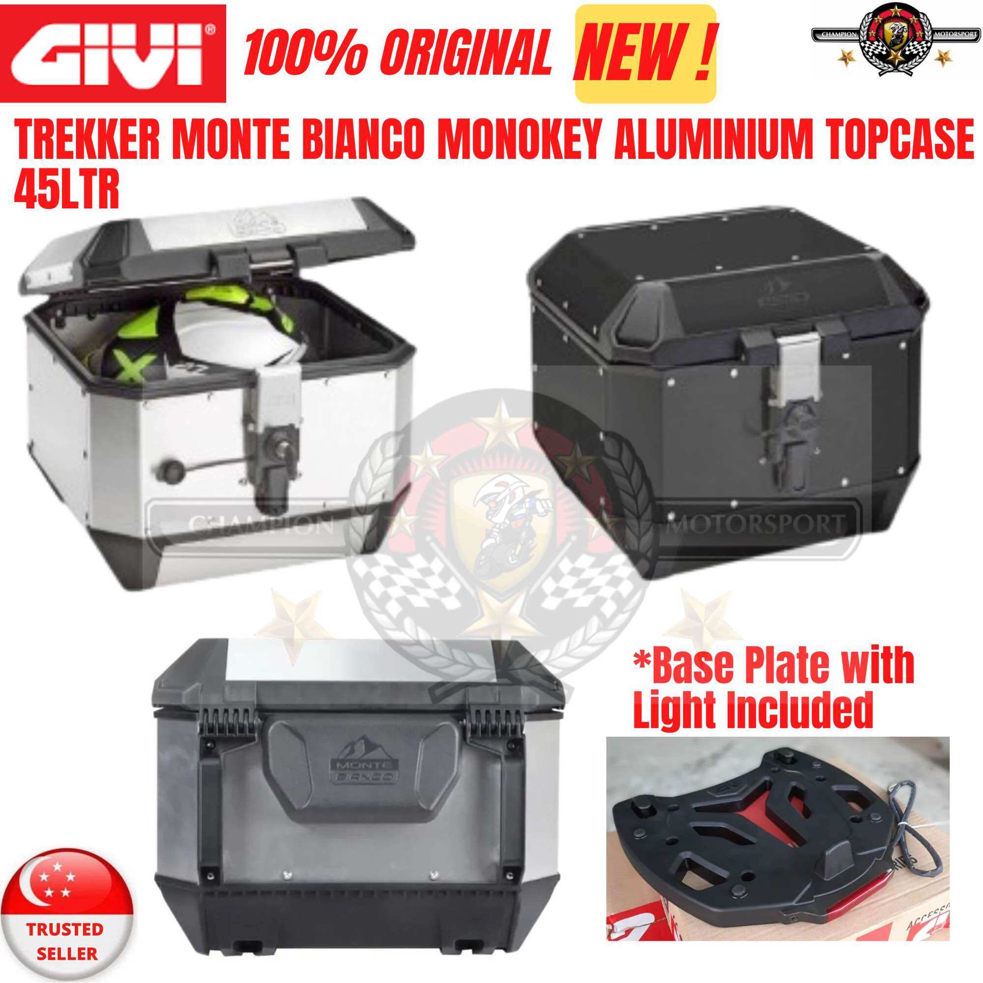 Givi Box - Trekker Outback & Monokey Top Cases For Adventure