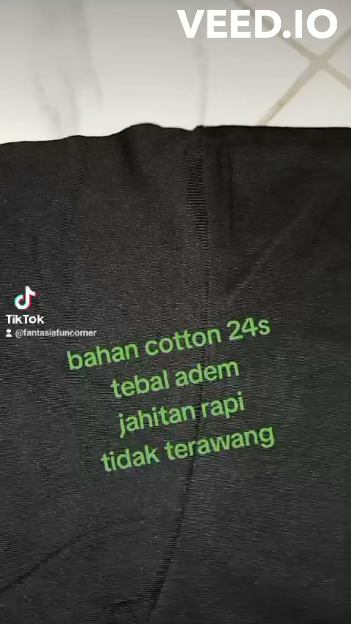 KAOS POLOS DEWASA DAN ANAK ANAK FUN CORNER COTTON 24s