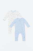 Not Too Big Whaley Sleepsuit - 2 Pack