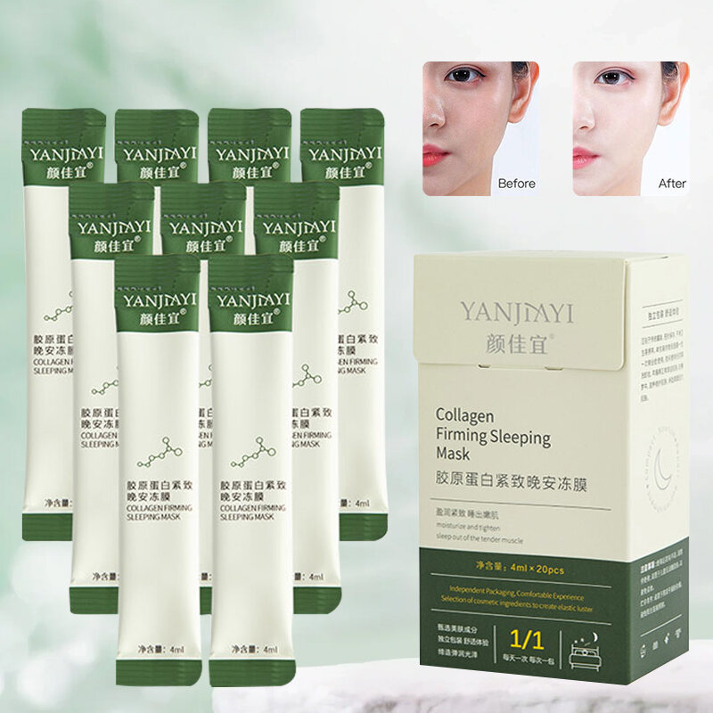 YANJIAYI Collagen Firming Sleeping Mask - Whitening Anti-Aging