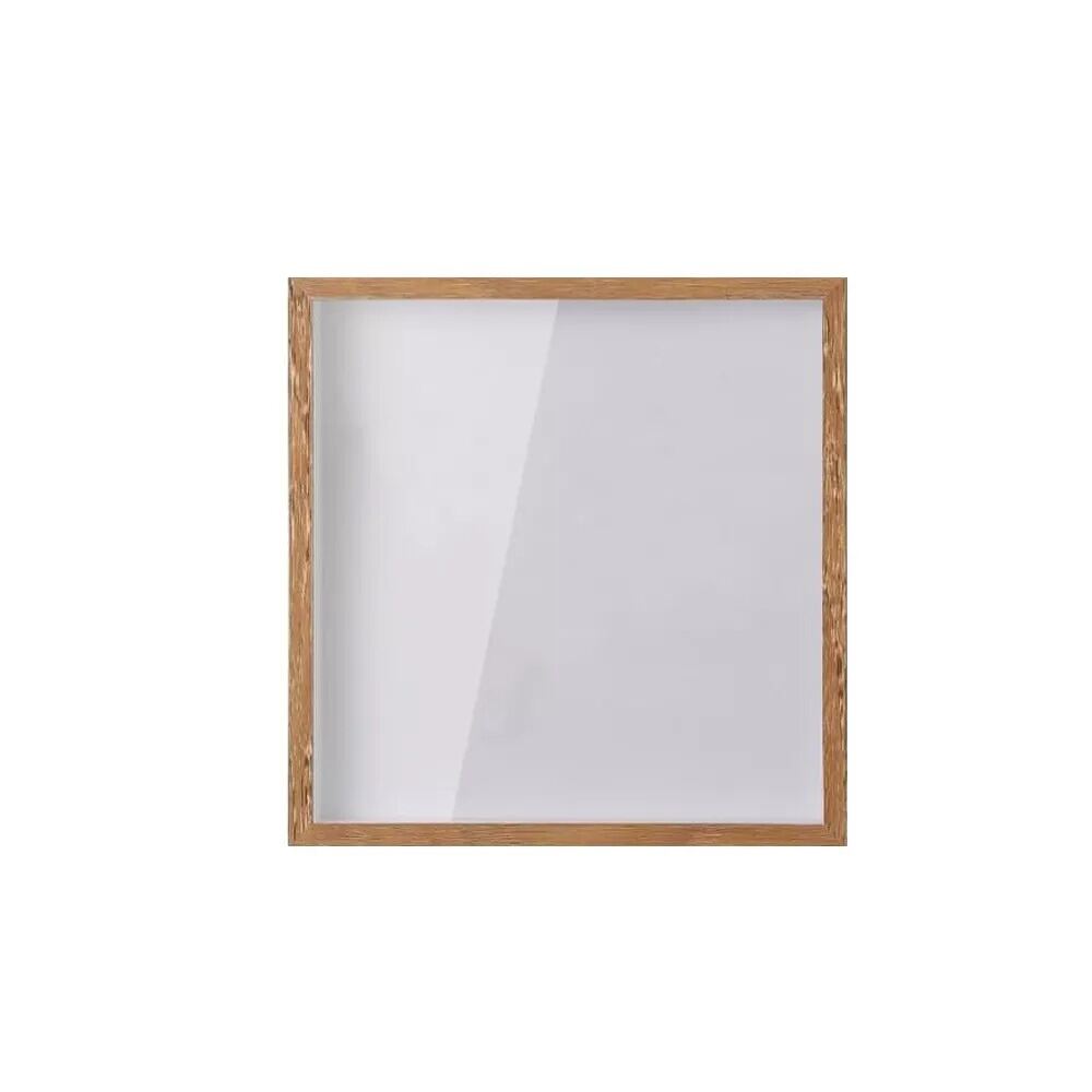 New Wall Mounted Travel Shadow Box Top Loading Transparent Ticket Shadow Box Square Simple Photo Frame Home Decor