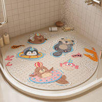 ovzf | Anti-slip Bathroom Mat Circular
