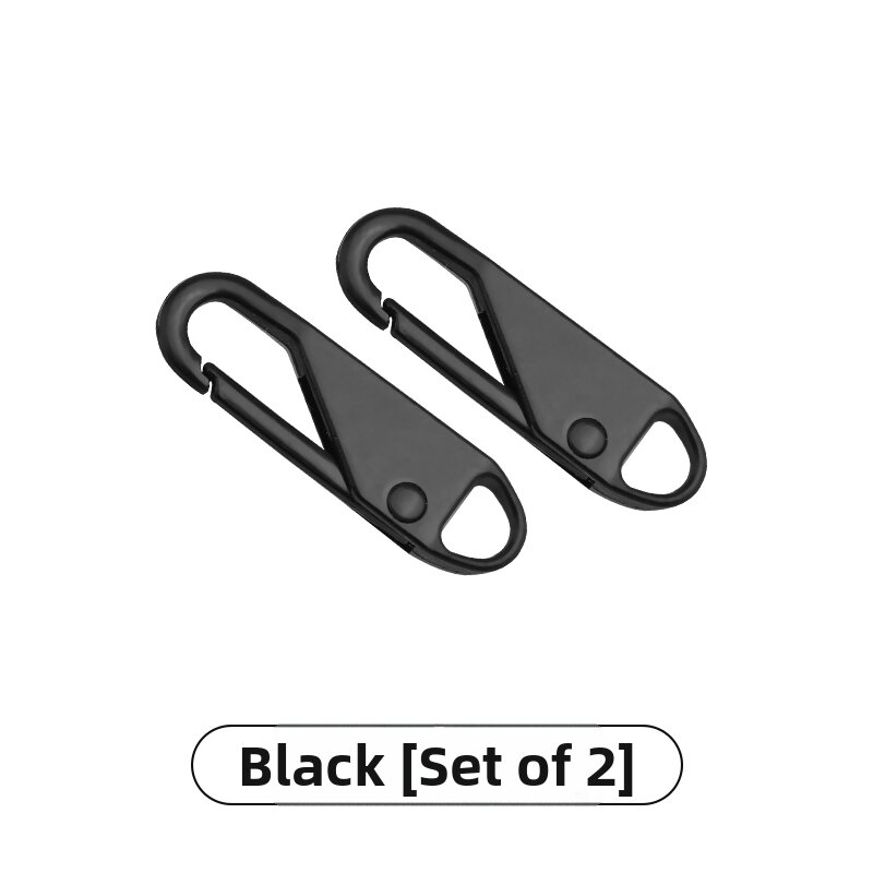 Metal Zipper Pull Head Replacement for Luggage Bag Accessories Repair Tool Zipper Lock Buckle Part Zinc Alloy DIY Sewing