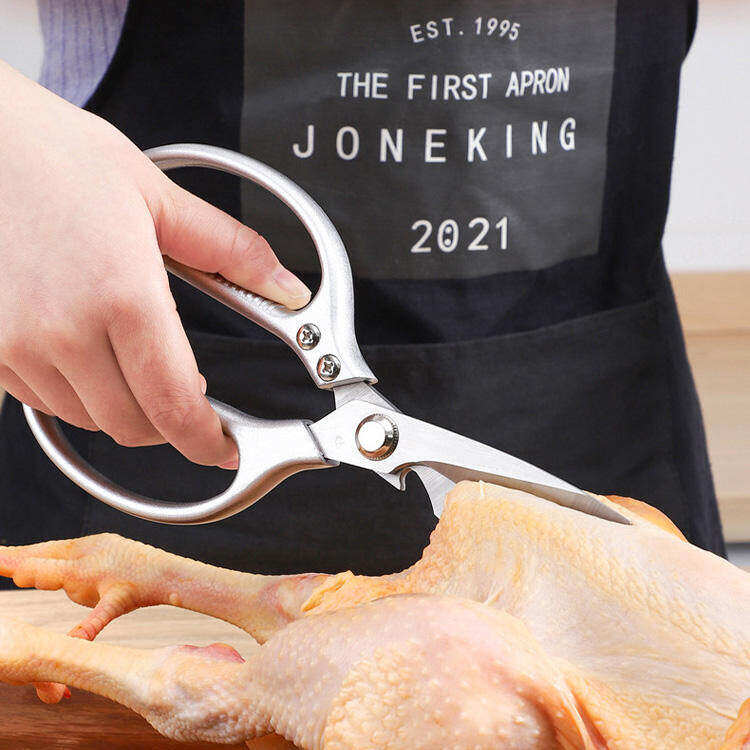 กรรไกรตัดกระดูกกรรไกรตัดเหล็กอเนกประสงค์ใช้ในครัวเรือนกรรไกรตัดกระดูกไก่แข็งแรงใช้ในห้องครัว ราคา 25 บาท*ส่งฟรี