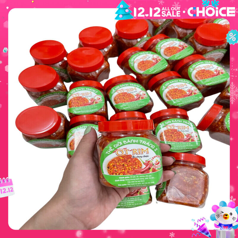 Hủ 200gr sa tế ớt rim siêu cay ngon - DÀNH RIÊNG THÁNH ĂN CAY