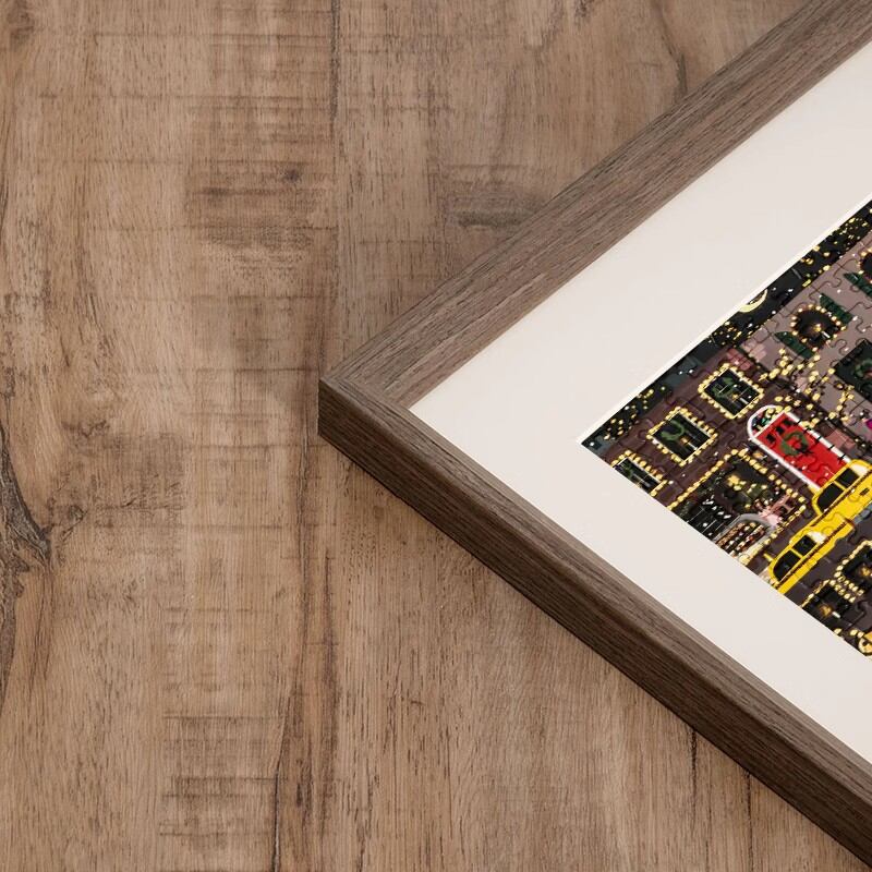 Qiaoyue | Custom Framed Photo Wooden Puzzle Frame 70×50cm