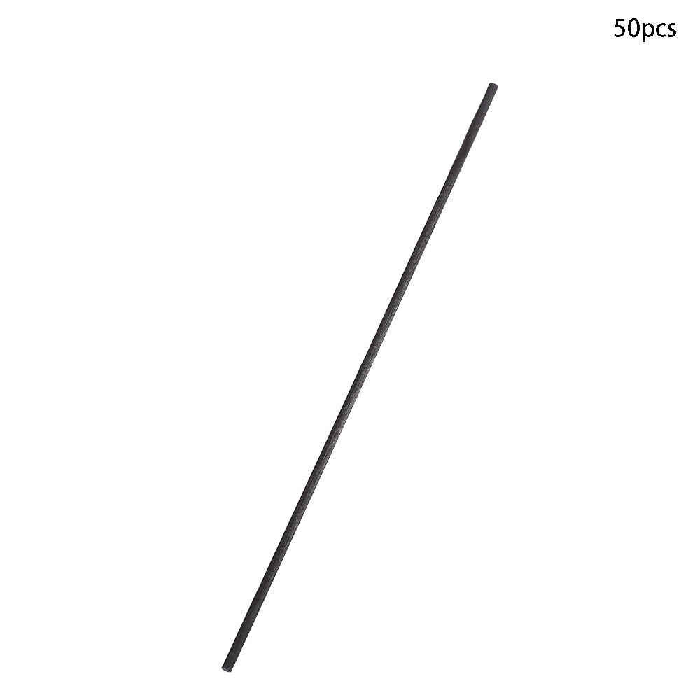 Black Rattan Reed Diffuser Sticks Replacement Fiber Essential Oil 20cm 3mm