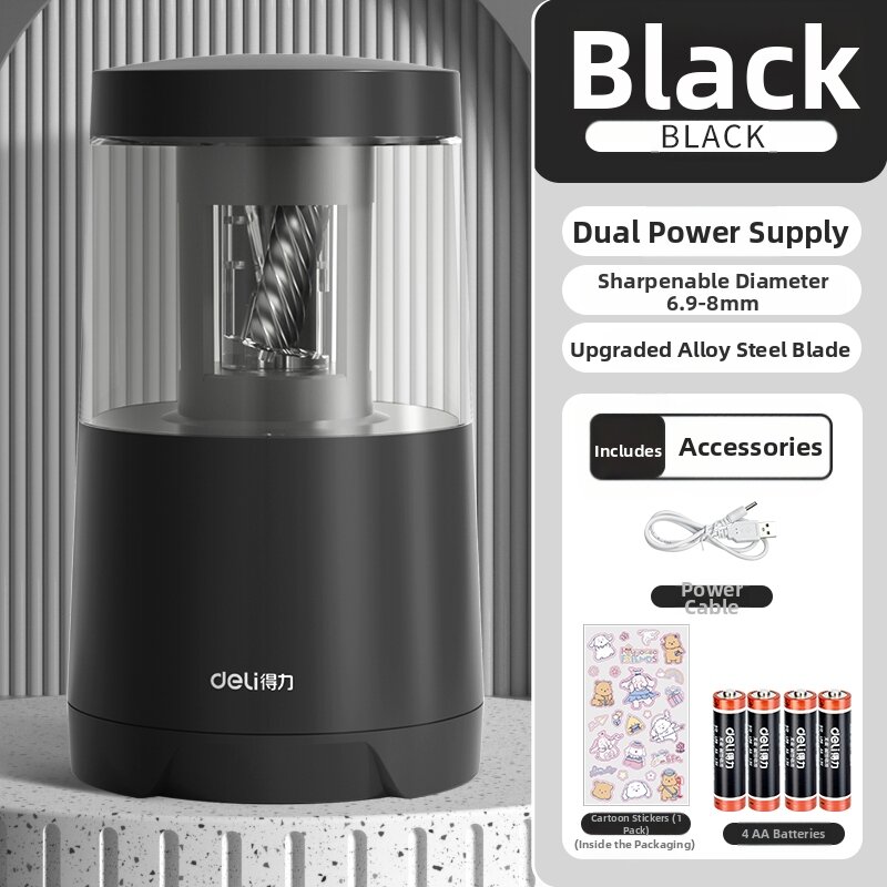 deli | Automatic Pencil Sharpener For Children Students Artists