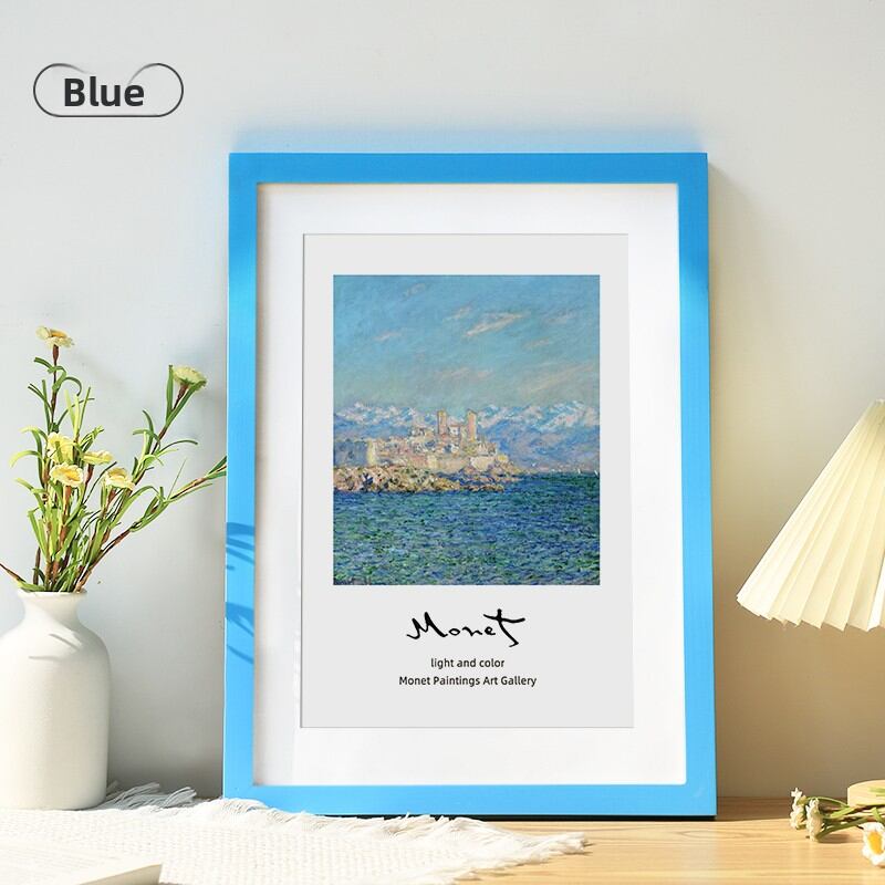 Modern Minimalist Large Size 50cm*70cm 1000 Piece Puzzle Picture Frame Wall Hanging Wooden Frame Chinese Trend Home Decor