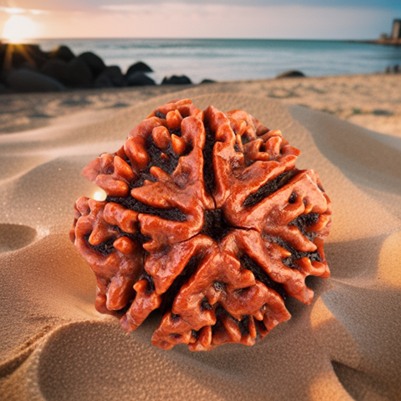 5 Mukhi Rudraksha 1pc. 