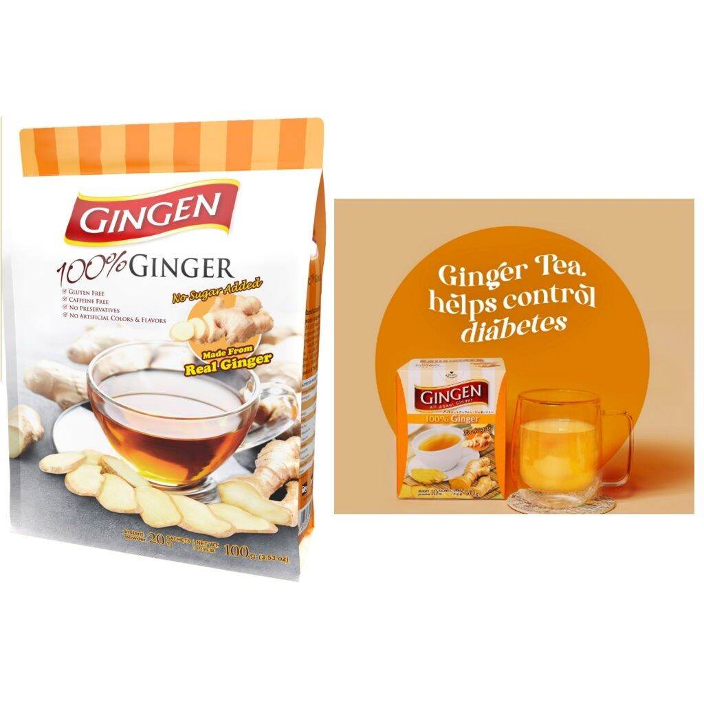 Gingen ginger tea natural ginger tea confinement drink ginger instant ...
