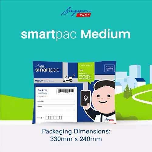 SingPost Smartpac Small/Medium(Tracked LetterBox Delivery)