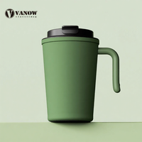 Vanow | Insulated Ceramic Lining Coffee Cup Portable