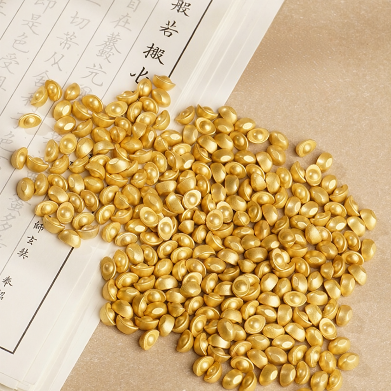 HETANGYUESHE | Prosperity Golden Ingot Decorative Item