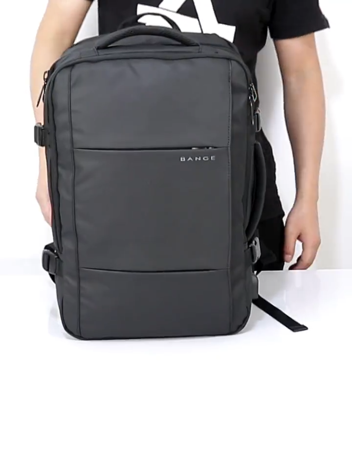 BANGE BG1908(37L) Expandable Laptop Bag inch Backpack TravelBag for  Men Business Large Capacity