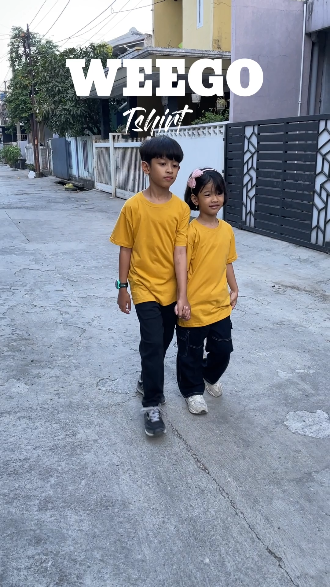 Kaos Anak Distro Polos Laki Laki Perempuan Usia 1-11 Tahun Catton Combed K144