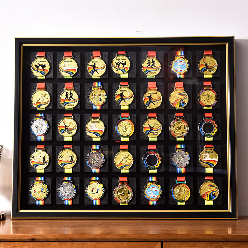 QINGZHI | Wall-mounted Medal Display Frame