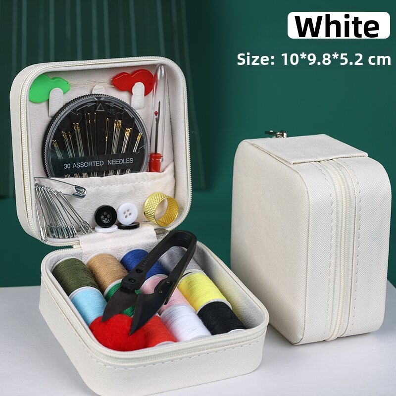 High-End Portable Sewing Tool Kit Home Use Needlework Box Multi-Functional Needle Box Storage Set Dormitory Convenient