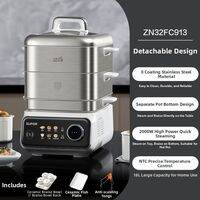 Supor | Stainless Steel Detachable Multi-layer Large Capacity Electric Steamer