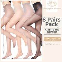 Natural Thin Sheer Anti-Run Stockings