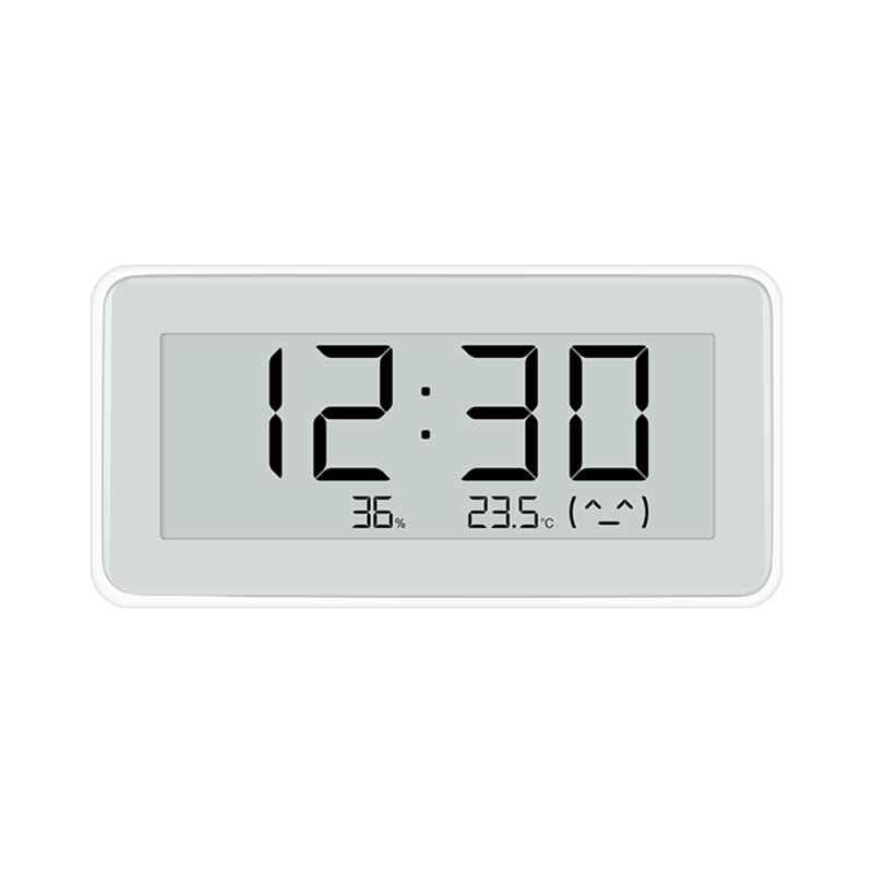New Xiaomi Temperature and Humidity Monitor Digital Clock Pro Smart Bluetooth E-Ink Display for Home Baby Room Office Monitoring