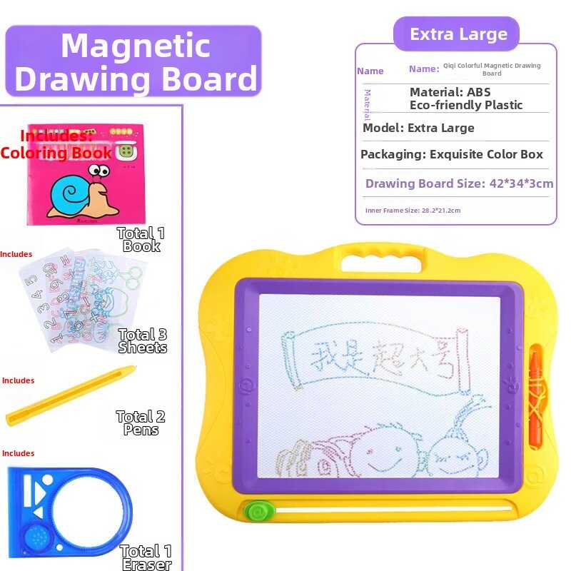 Magnetic Erasable Colorful Writing Board