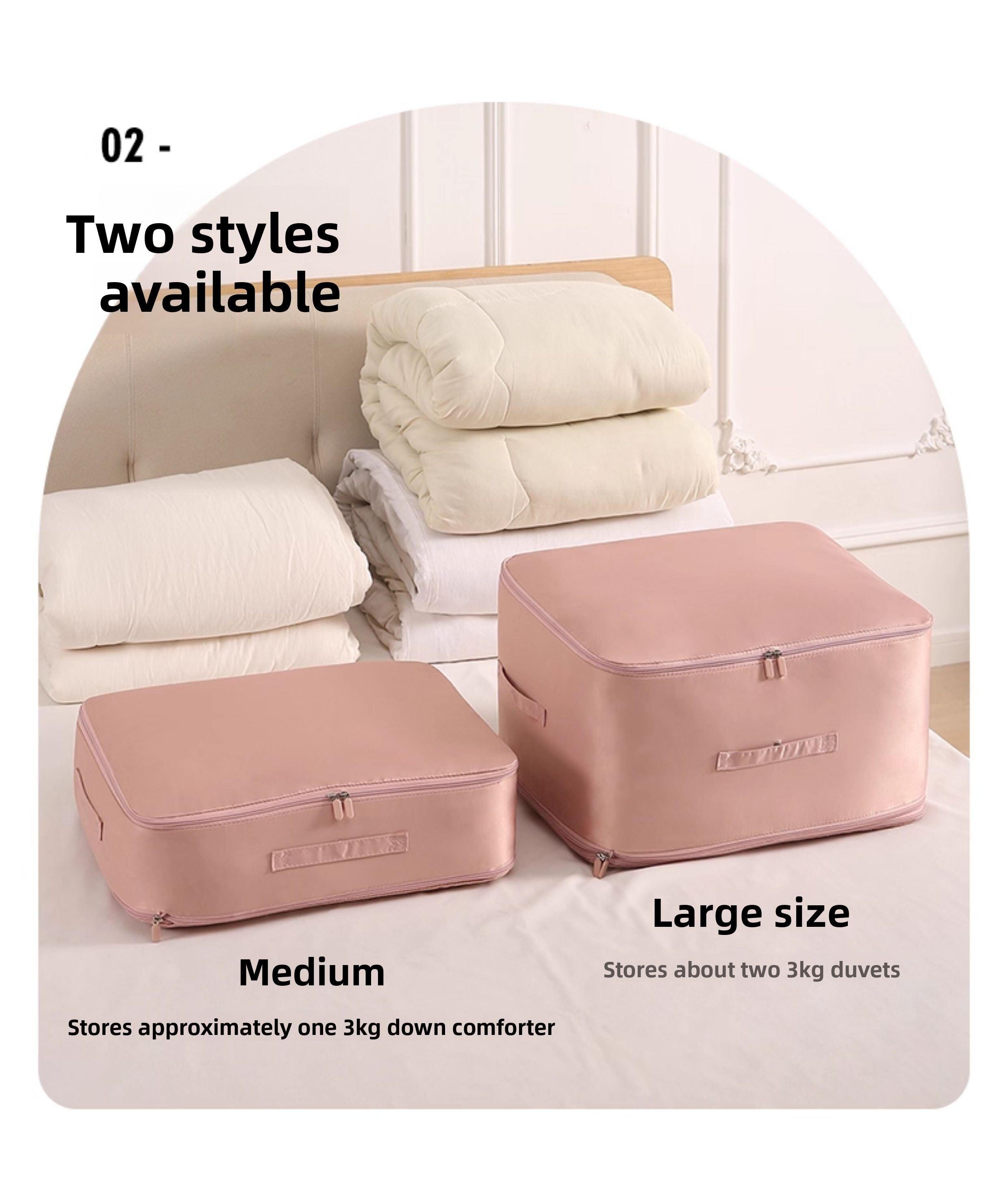 Vacuum Compression Storage Bags For Quilts And Clothing Organiser_voghion.com