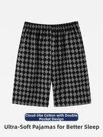 Summer Thin Cotton Large Size Mens Shorts 5inch