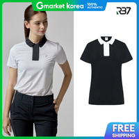 LuxGolf | Bosque Womens Summer Golf Wear Color Block Short Sleeve T-Shirt Lb260625182