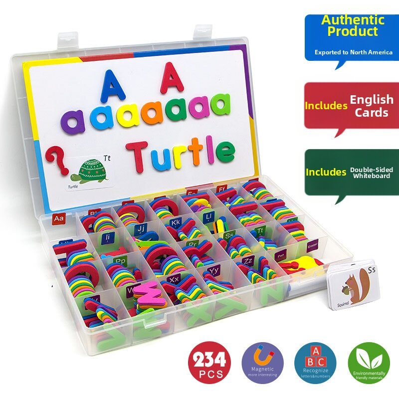 Magnetic Letters Alphabet Board Educational Toy