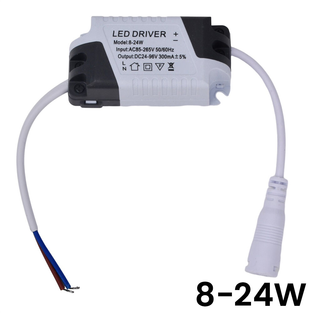 diymore | AC-DC LED Driver Power Supply 3-4W 4-7W 8-12W 12-18W 18-24W 24-36W Power Supply Tube Lamp Panel Lamp Lighting Transformer