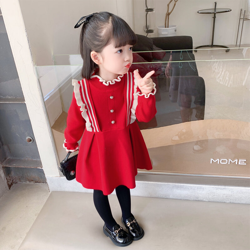 Girls' Spring Dress 2022 Spring and 