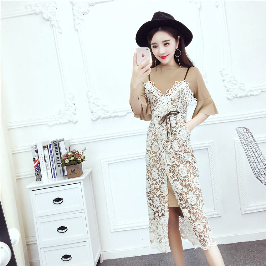 outer lace dress