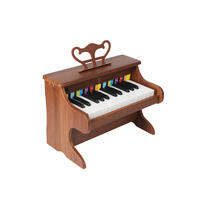 Hape | Retro Wooden 25-Key Electronic Piano for Beginners