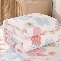 KAMONI | Winter Nap Office Throw Lightweight Blanket Coral Fleece Sofa Small Blanket Bed Use