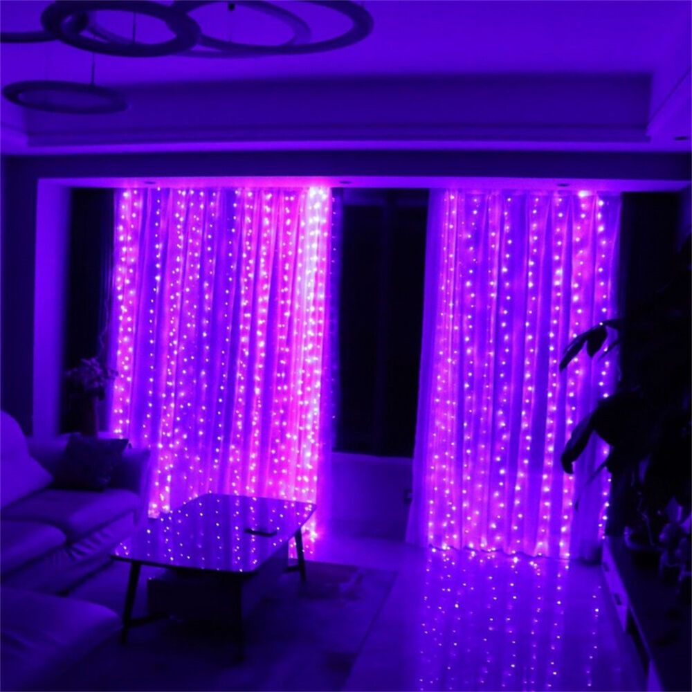 6*3/3*3/3*2/3*1m Curtain Bedroom Light Christmas Decoration LED Wedding Fairy Garland Lights USB Festoon Lighting Home Bedroom