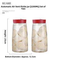 KuaKe | Sealed Food Grade Glass Jar for Pickles and Sauces