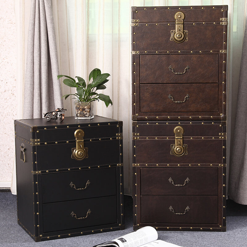 trunk bedside cabinet