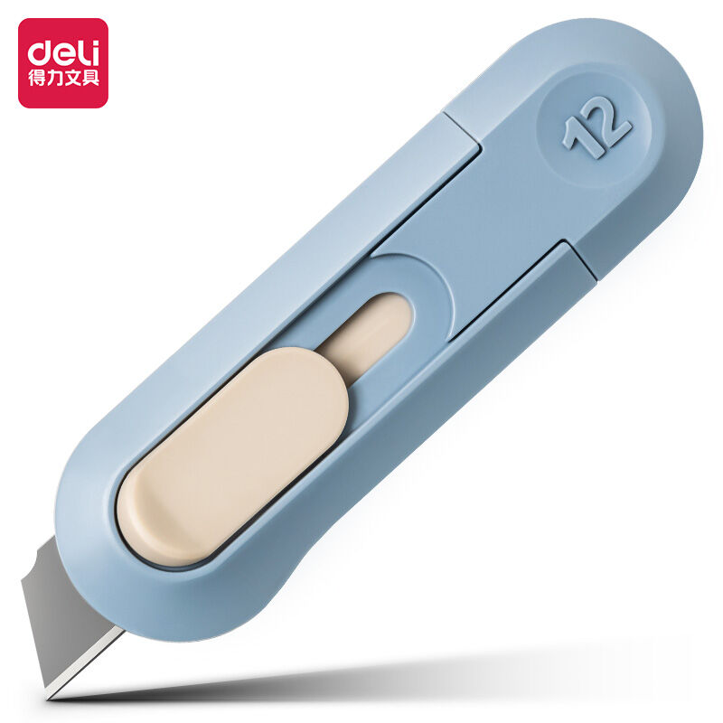 KHINSUN Portable Paper Cutter Mini Cutting Knife 4 Colors Envelop Box Opener Easy Carry Cutters Knife Stationery